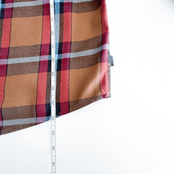 Oakley Mens Flannel Shirt Button Down Long Sleeve Plaid Multicolour Small - Picture 8 of 9